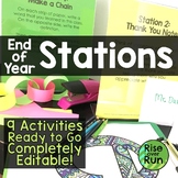 Last Day of School Activity Stations for End of the Year R