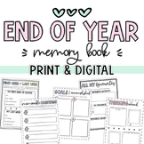 End of School Year Memory Book | Digital + Print