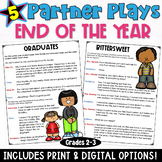End of Year Partner Plays: 5 Scripts with Comprehension Ch