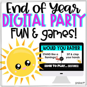 Preview of End of Year Party Digital Summer Games