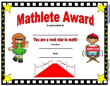 Preview of End of Year Party/Celebration Awards (Certificates)