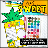 End of Year Pineapple Craft | End of the year activities