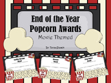 End of Year Popcorn Awards Movie Themed
