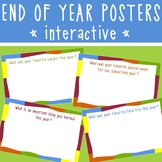 End of Year Posters