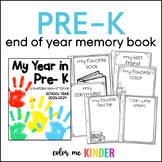 End- of- Year Pre- Kindergarten Memory Booklet