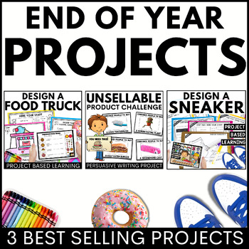 Preview of End of Year Projects - High Interest Project Bundle