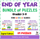 End of Year Puzzles BUNDLE of Puzzles for Google Apps™ 119