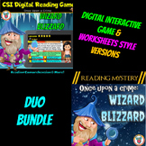 End of Year Reading Mystery Worksheets & Digital Resource 