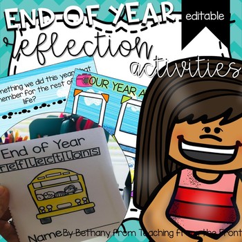 Preview of End of Year Reflection Activity