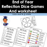 End of Year Reflection Dice Game - Ice breaker - Brain Bre
