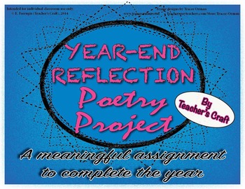 Preview of End-of-Year Reflection Poetry Project