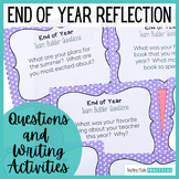 End of Year Reflection Questions / End of Year Writing Pro