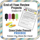 End-of-Year Review Projects (Grades 4-8): Math, Science, S