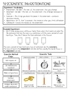 5th grade science test prep worksheets