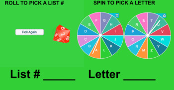 Preview of End of Year Scattergories Inspired Game