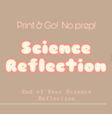 End of Year Science Reflection