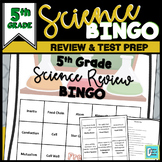 Preview of 5th Grade Science BINGO | End of Year Test Prep, Vocabulary Review