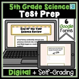 End of Year Science Review Tests 5th Grade | Digital Resou