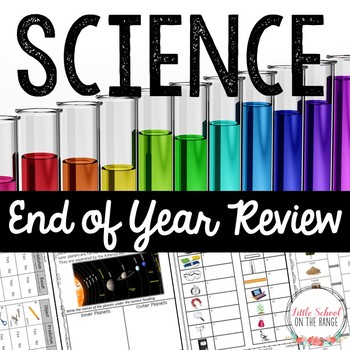 Preview of Science End of Year Review Pack
