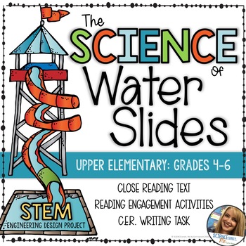 Preview of End of Year - Science of Water Slides - STEM Challenge & Unit - Teambuilding