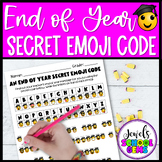 End of the Year Secret Emoji Crack the Code Activities