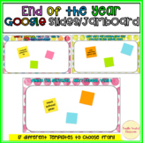 End of Year Self Reflection EOY Google Slides Jamboard Dig