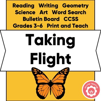 Preview of End of Year Self Reflection Taking Flight ELA Geometry Science CCSS Grades 3-6