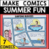End of Year Sequence Writing with Comic Book Strips | Summ