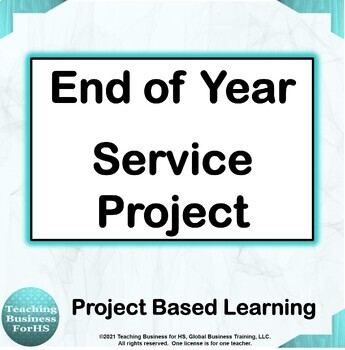 Preview of End of Year Service Project