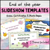 End of Year Slideshow Templates+Certificates BUNDLE│Photo 