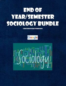 Preview of End of Year Sociology Activities (Survey, Enneagrams, Movie Guide, Reflection)