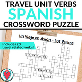 End of Year Spanish Activity Travel - Airport Vocabulary S