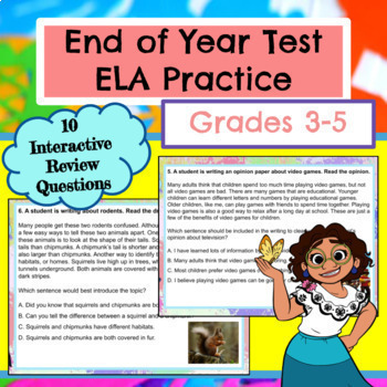 Sc ready ela test review