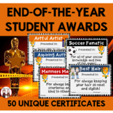 End of Year Student Award Certificates