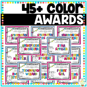 End of Year Awards Customizable by The Teacher Gene | TpT