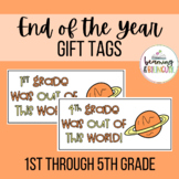 End of Year Student Gift Tags
