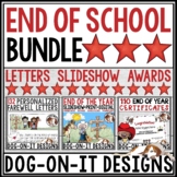 End of Year Student Letters Slideshow Award Certificates W