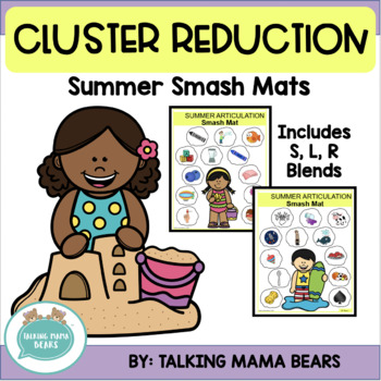 Preview of End of Year | Summer Cluster Reduction Smash Mats