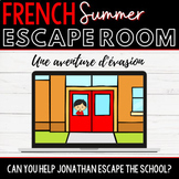 End of Year / Summer FRENCH ESCAPE ROOM Game - Google Slides™