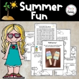 End of Year Summer Fun| Activities & Craft⭐��