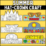 End of Year & Summer Hat&Crown Crafts bundle -Headband | l
