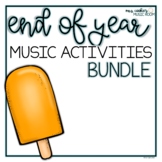 End of Year Summer Music Activities Bundle