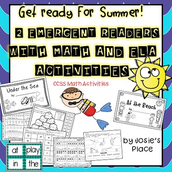 Preview of End of Year Summer Readers with Math & LA Activities
