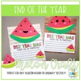 End of Year Summer Watermelon Craft Bulletin Board Craft /