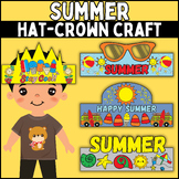 End of Year & Summer colored Hat&Crown Crafts - Headband|l