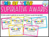 End of Year Superlative Awards    |Editable  |Virtual or P
