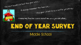 End of Year Survey (Middle School)