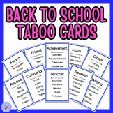 End of Year Taboo-Style Card Game- Fun Activity for Middle