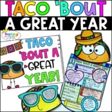 End of Year Taco Banner Activity | End of Year Memory Bull