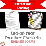 Instructional Coaching: End of the Year Teacher Discussion